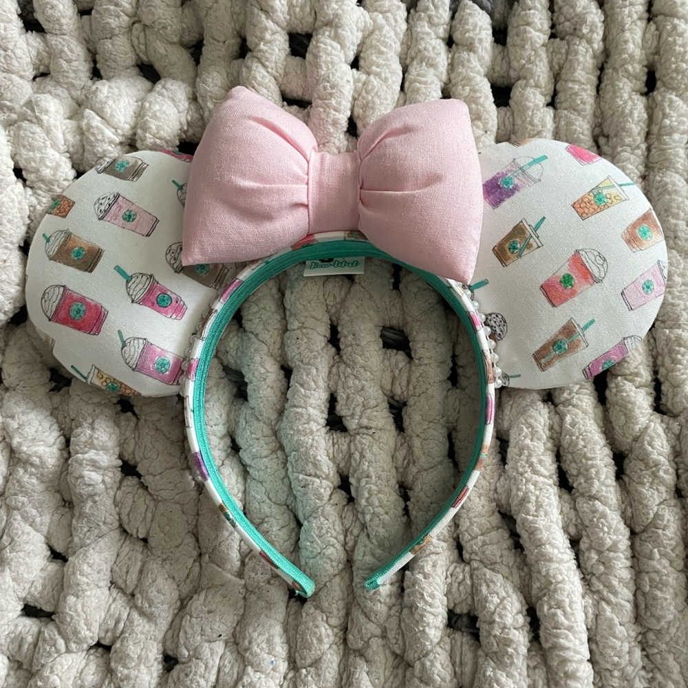 Brand New, Custom Made Starbucks Minnie Ears